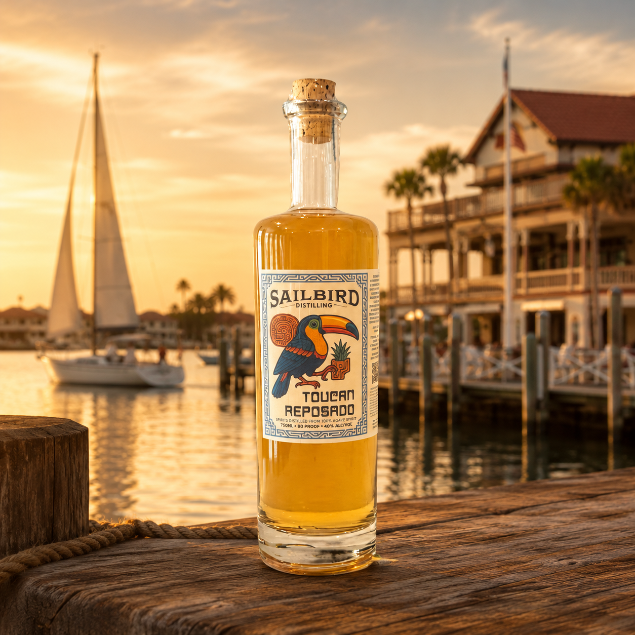 Sailbird Toucan Reposado Agave Spirit